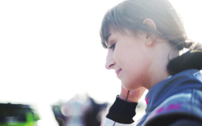 LYDIA WALMSLEY ENJOYING THE CHALLENGE