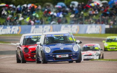 COOPER BATTLE BURSTS BACK INTO LIFE AT THRUXTON