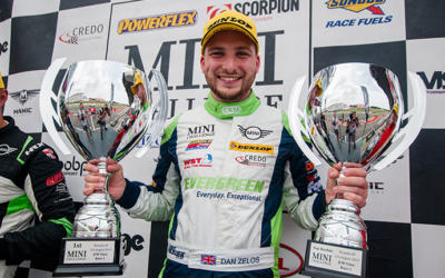 ZELOS GRABS BREAKTHROUGH JCW WIN AT BRANDS HATCH