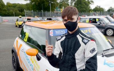 PANAYIOTOU LEADS ROOKIE 1-2-3 IN LAST GASP COOPER QUALIFYING