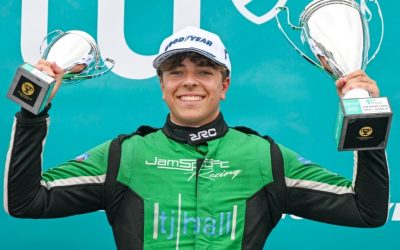 ARCHIE JOHNSON DRAWS LEVEL WITH SILVERSTONE WIN