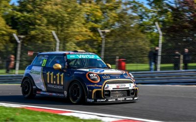 NATHAN EDWARDS, ARCHIE JOHNSON HEAD BRANDS HATCH QUALIFYING