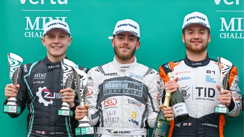 RHYS HURD ADDS TO WIN TALLY IN BRANDS HATCH OPENER