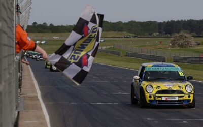 MAX HALL AT THE DOUBLE WITH SECOND SNETTERTON WIN